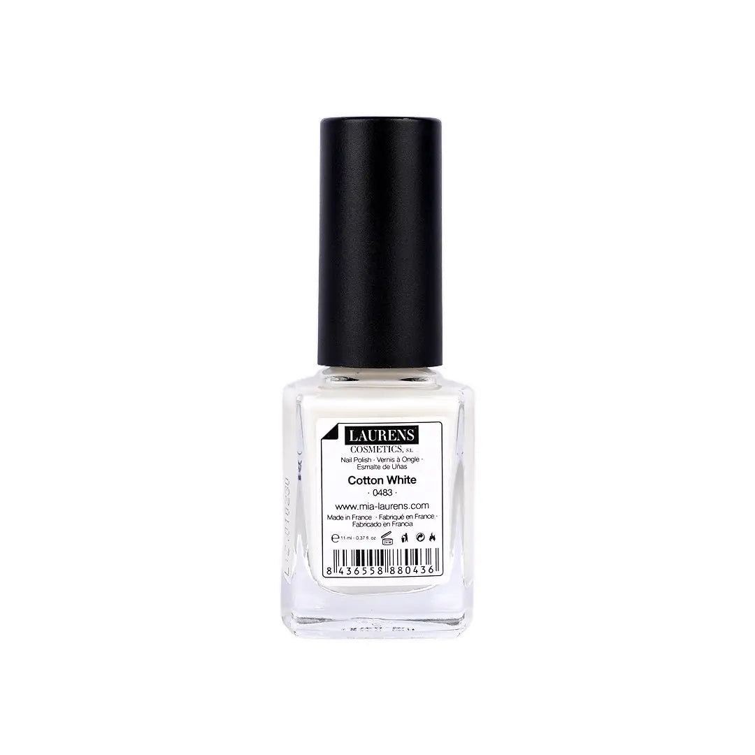 57192-MIA Nail Polish – Cotton White (Nano) – 0483 +3