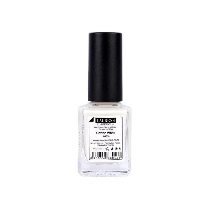 57192-MIA Nail Polish – Cotton White (Nano) – 0483 +3