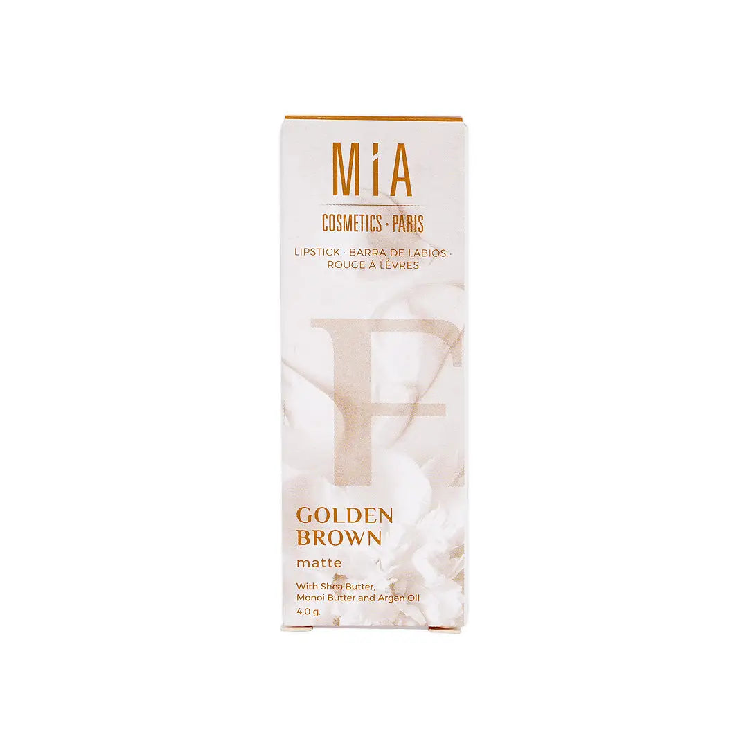 57220-MIA Luxury Matte Lipstick – Gold Brown – 0518 +1