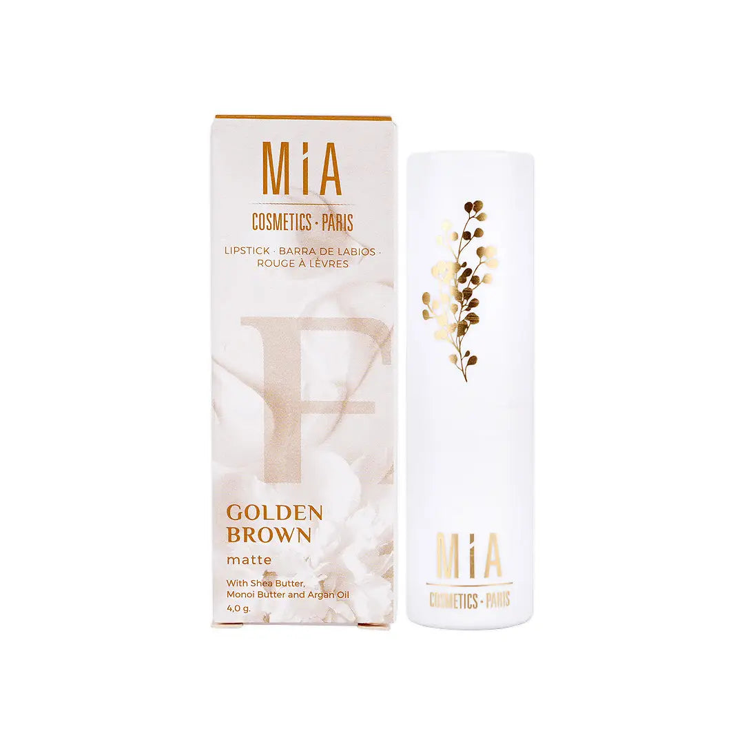 57220-MIA Luxury Matte Lipstick – Gold Brown – 0518