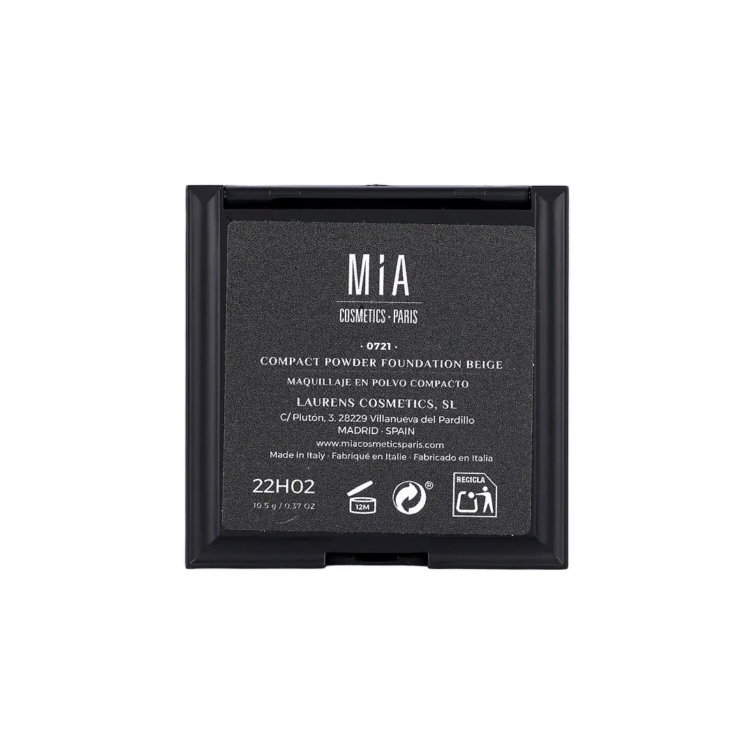 MIA Compact Powder Foundation – Beige – 0721