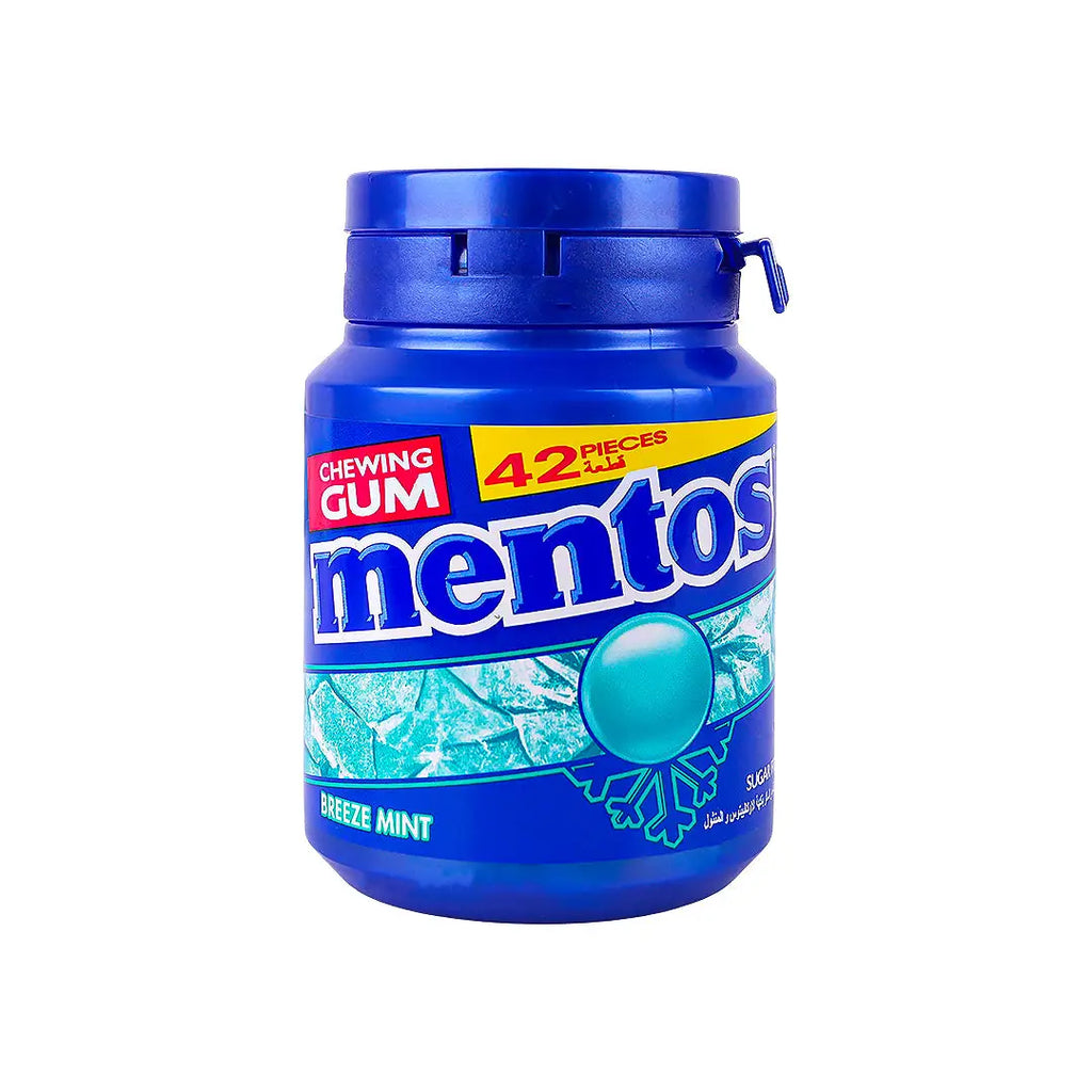 Mentos Breeze Mint Gum 42pcs