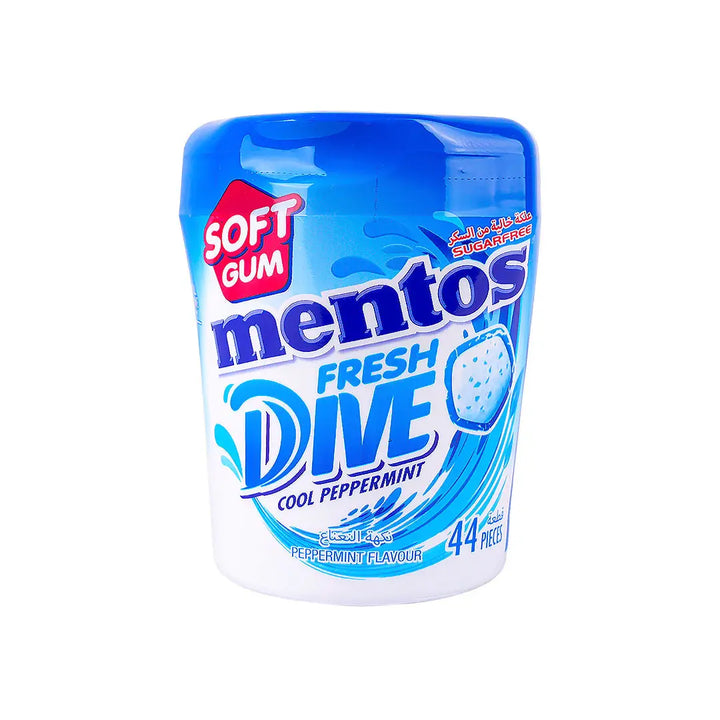 57235-Mentos Fresh Dive Cool Peppermint Gum 44pcs
