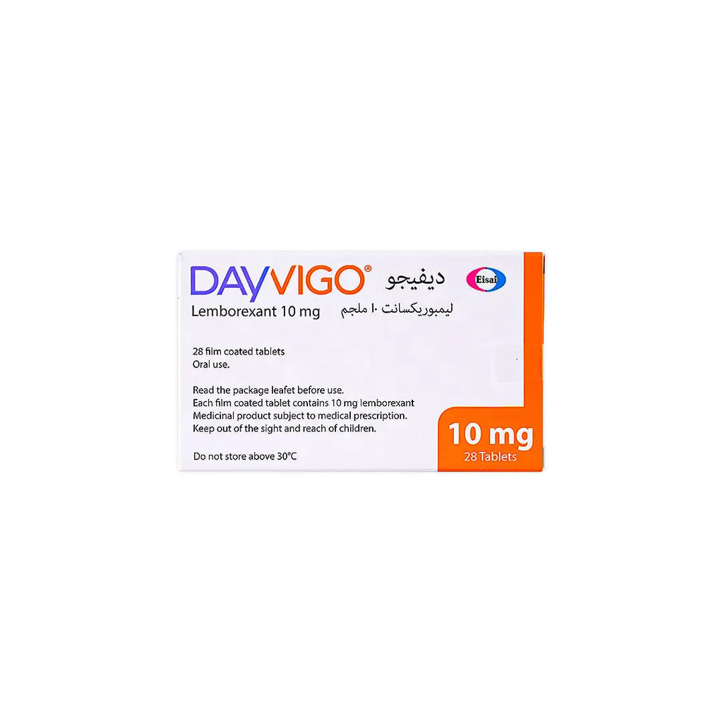 Dayvigo Lemborexant 10mg 28 Tablets