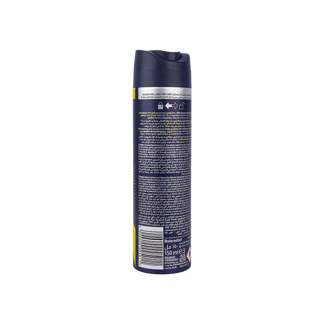 57241-Nivea Men 72h Anti-Perspirrant 150ml-Deep Extreme +2