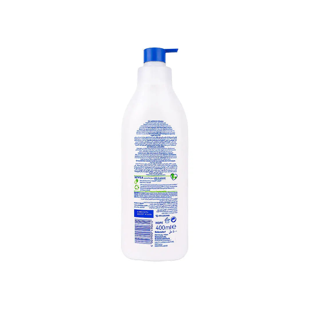 57243-Nivea Body Lotion 72h Moisture 400ml-Aloe Vera &amp; Hydration +1