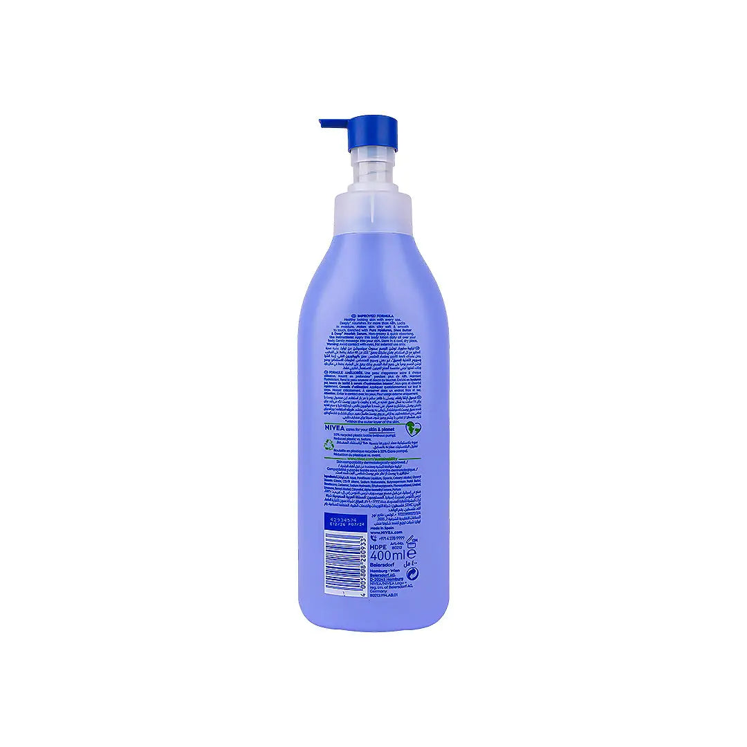 57244-Nivea Body Lotion 48h Moisture 400ml-Shea Butter +1