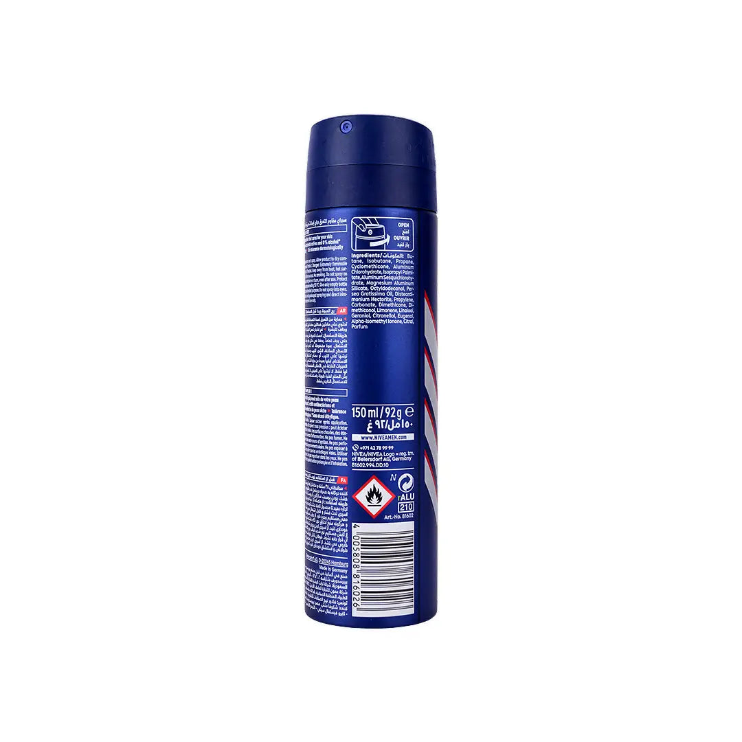 Nivea Men 48h Anti-Perspirrant 150ml-Dry Impact+1