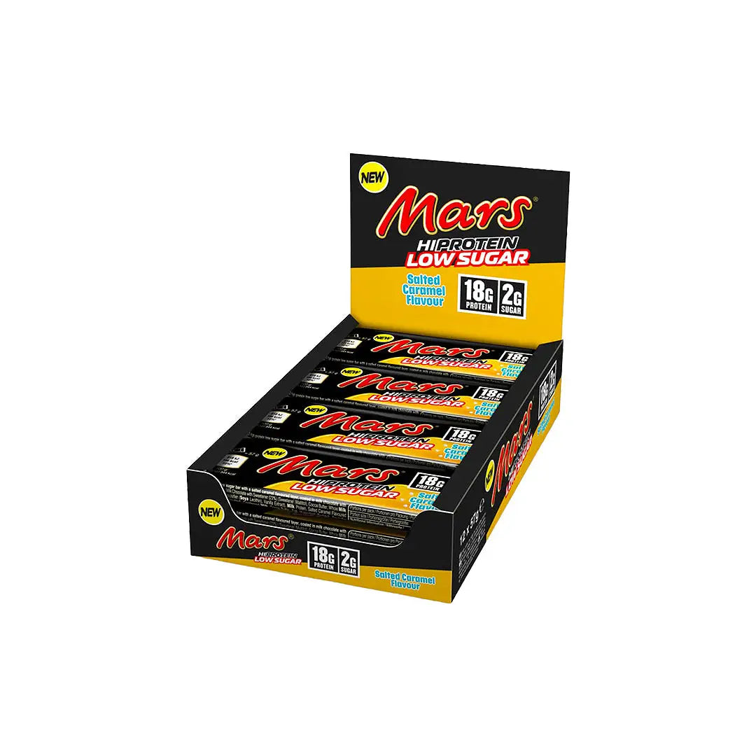 Mars Hi Protein Salted Caramel Low Sugar Protein Bar 57g *12Pcs