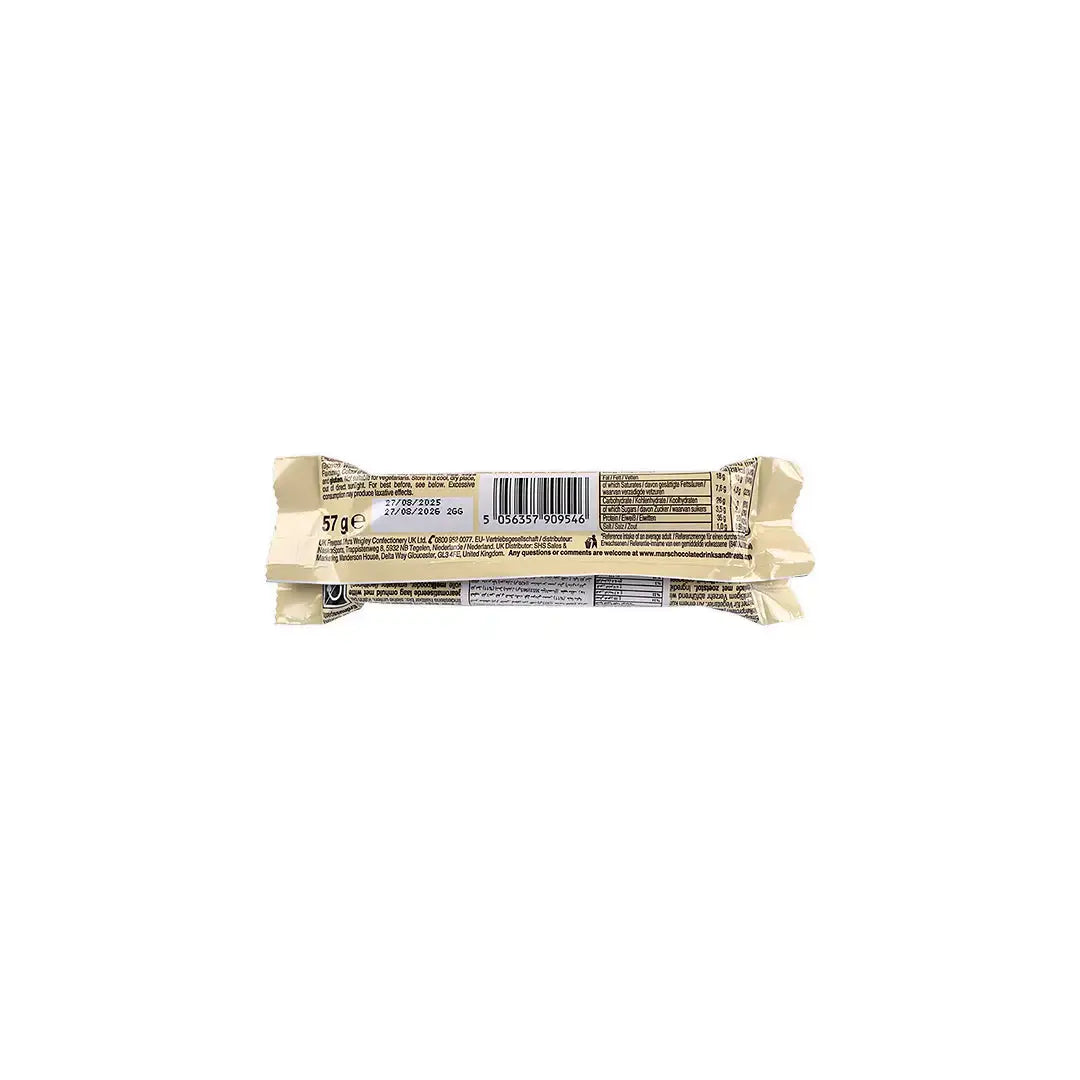Snickers Hi Protein White Low Sugar Protein Bar 57g+1