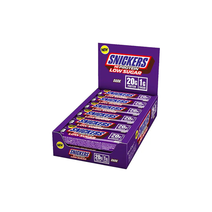 98012-Snickers Hi Protein Dark Low Sugar Protein Bar 57g *12Pcs
