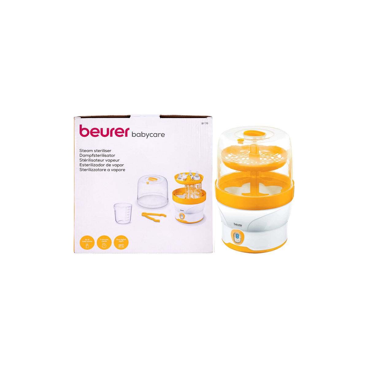 57273-Beurer Babycare Steam Sterilizer BY76 +1