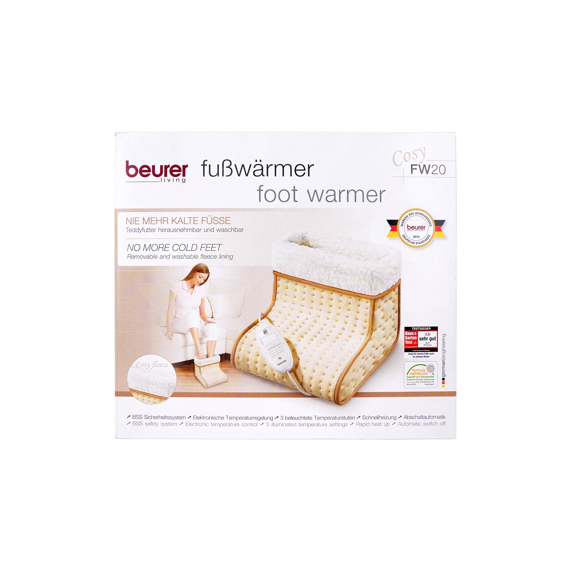57274-Beurer Foot Warmer Micromink FW20 +3