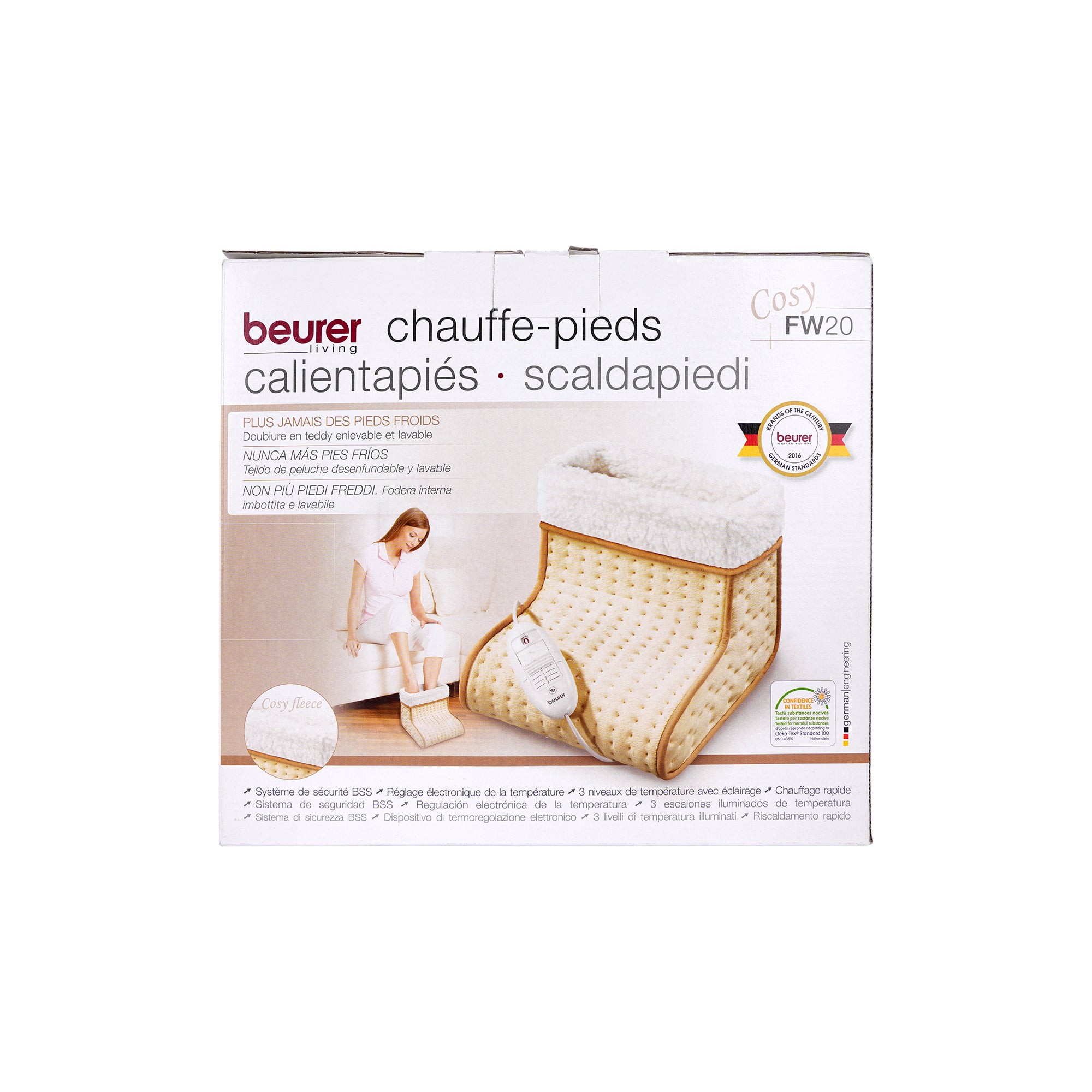 57274-Beurer Foot Warmer Micromink FW20 +2