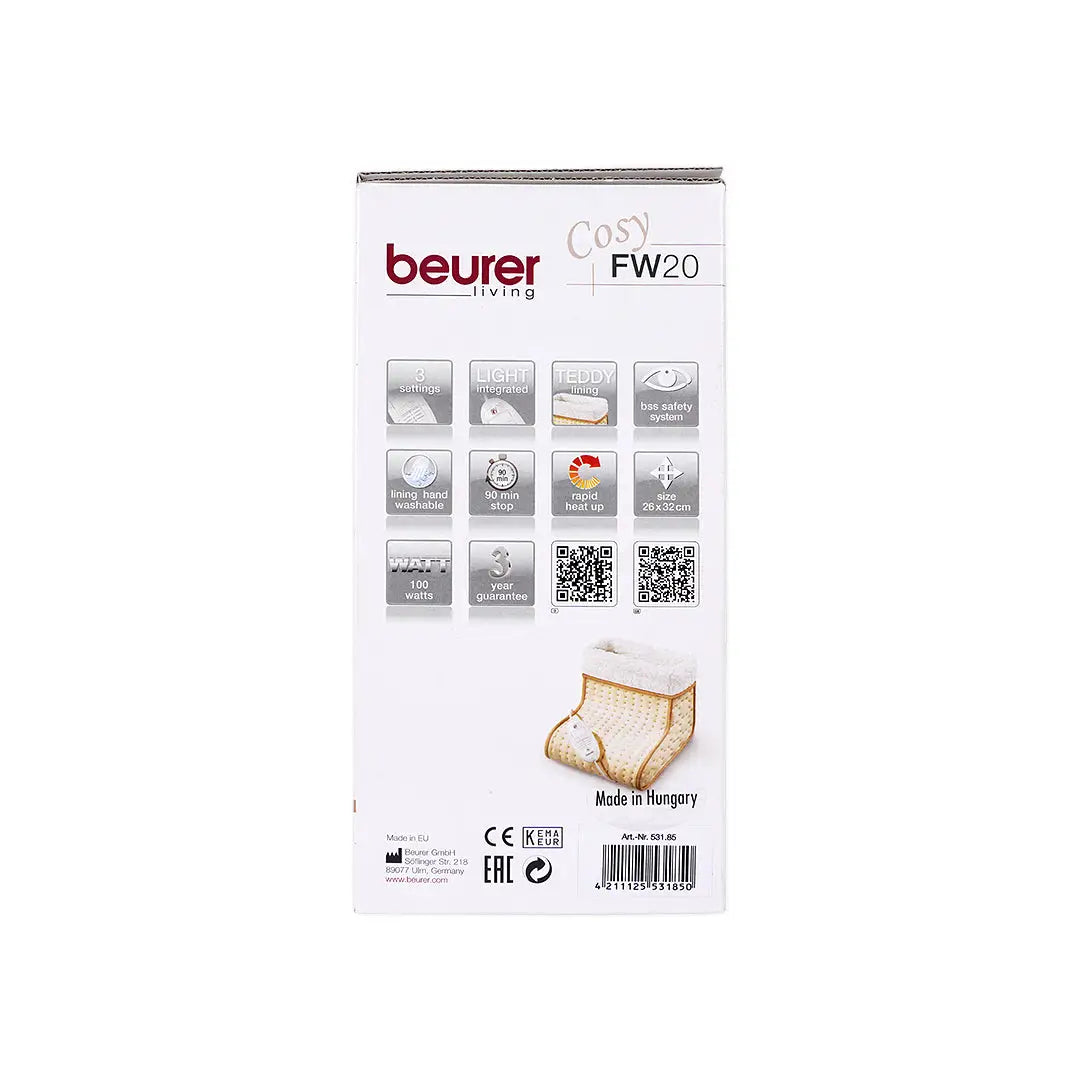Beurer Foot Warmer Micromink FW20+3