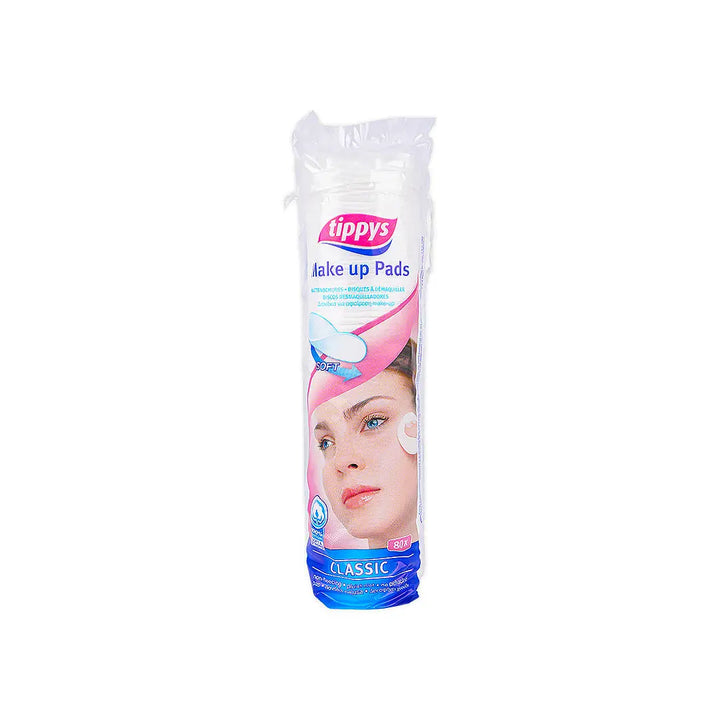 57277-Tippys Make-Up Pads 80Pcs- Classic