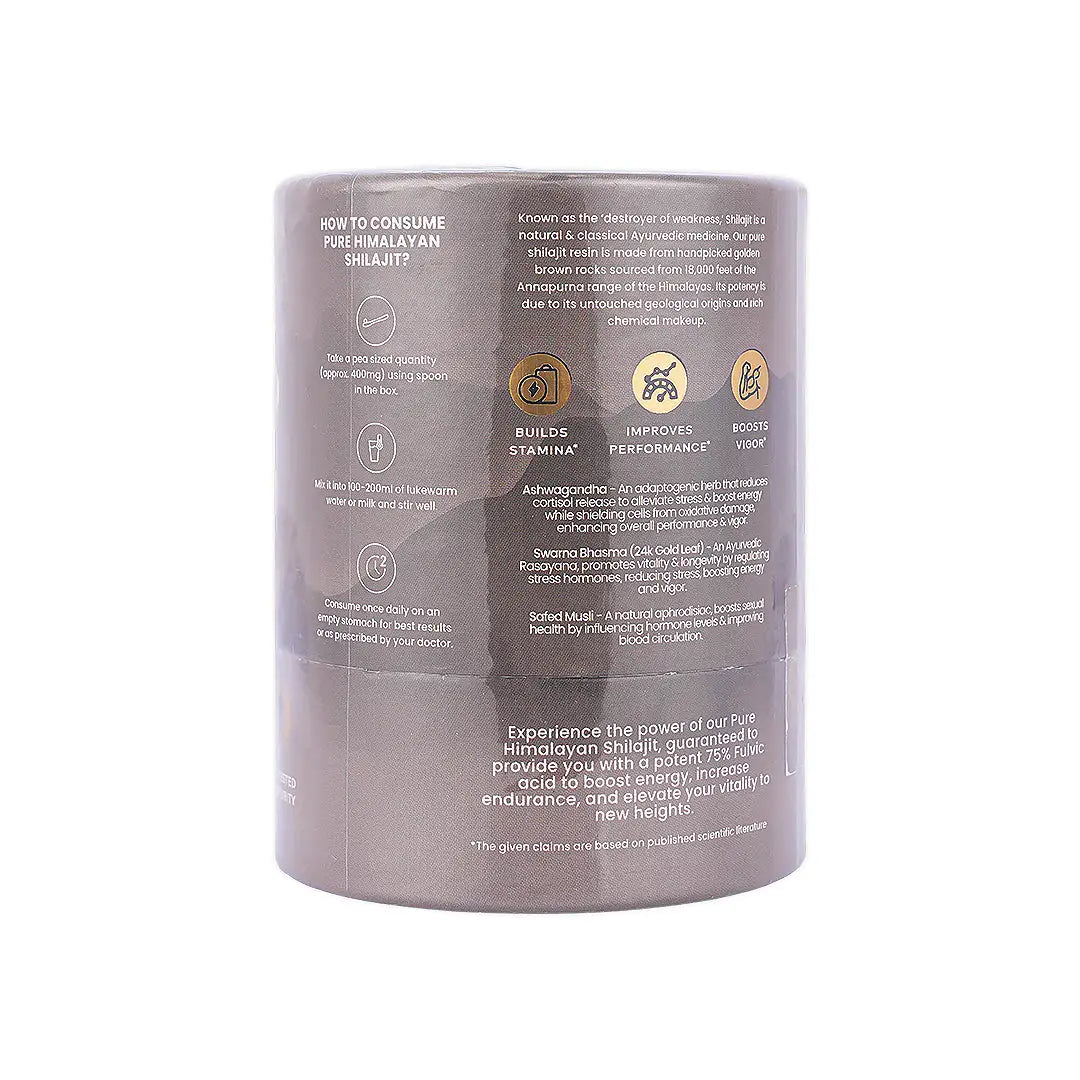 Wellbeing Pure Himalyan Shilajit Gold 20G +2