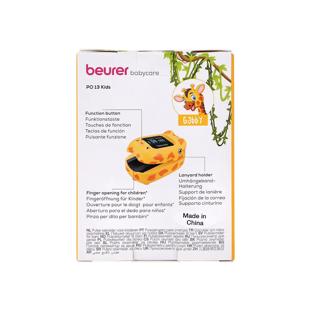 Beurer Pulse Oximeter Kids Po13 +8
