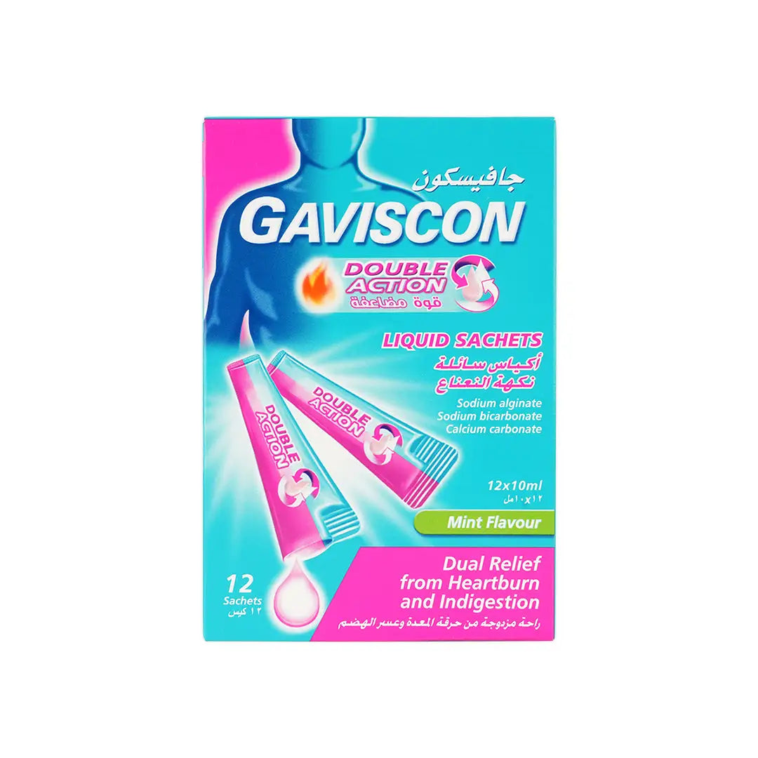 Gaviscon Double Action 12 Sachet