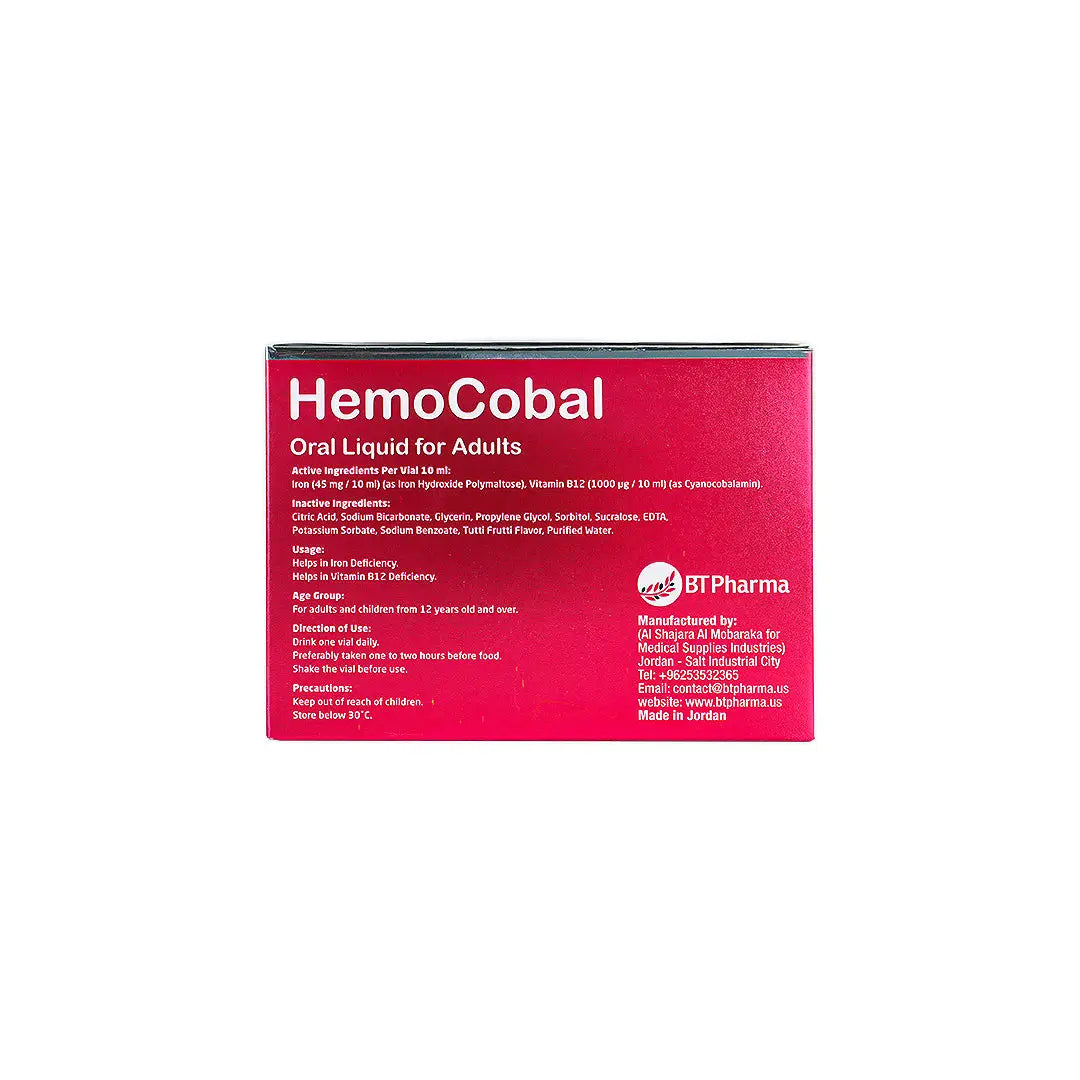 Hemocobal Oral Liquid For Adults 30 Amp +5