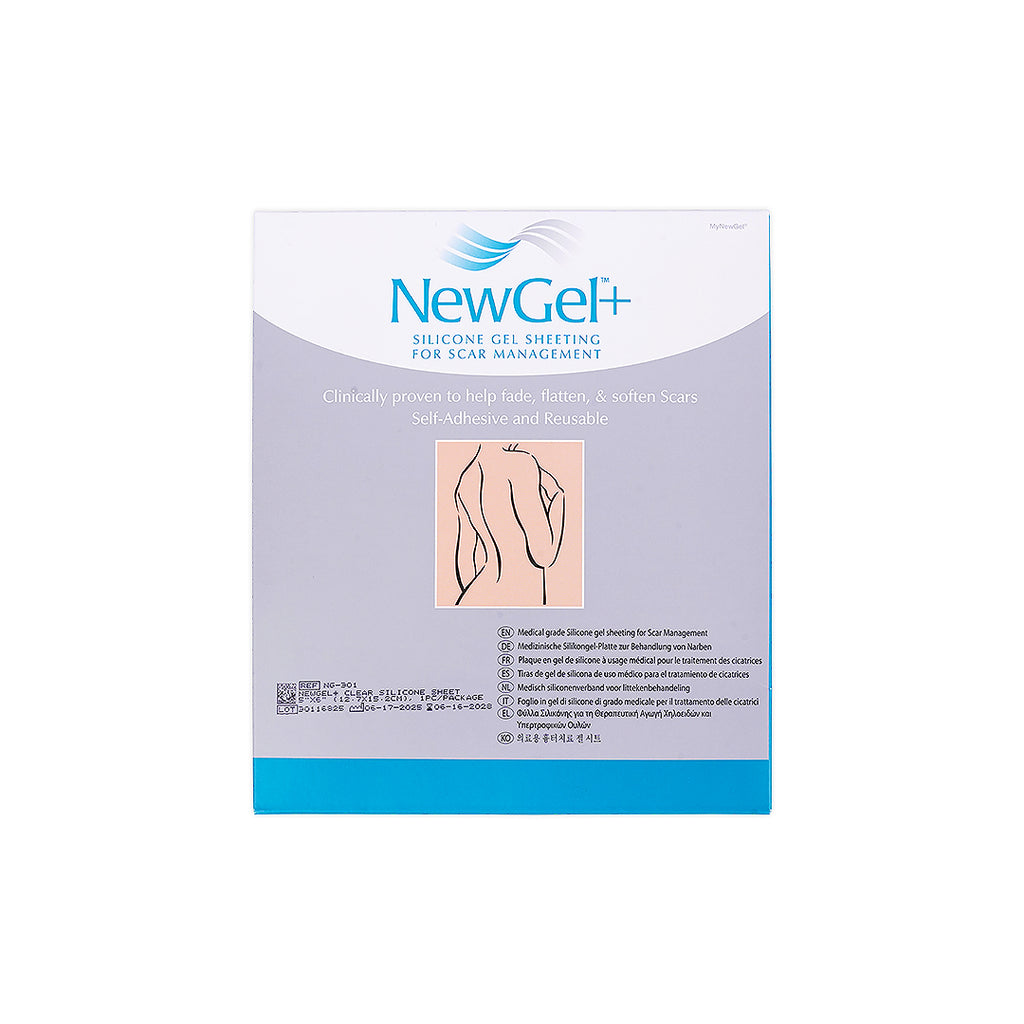 NewGel+ Clear Silicone Sheet 12.7X15.2cm 1pcs +0
