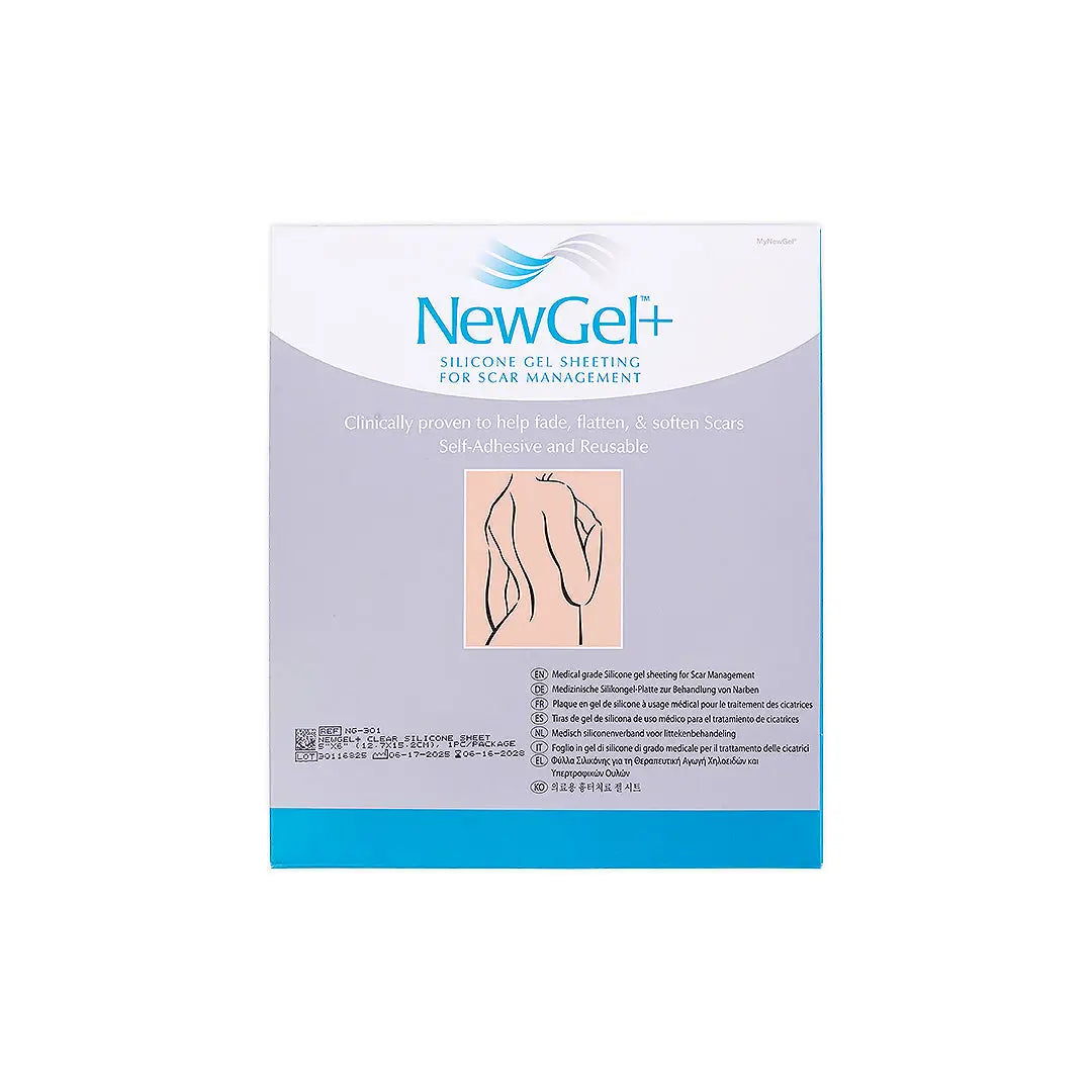 NewGel+ Clear Silicone Sheet 12.7X15.2cm 1pcs +0