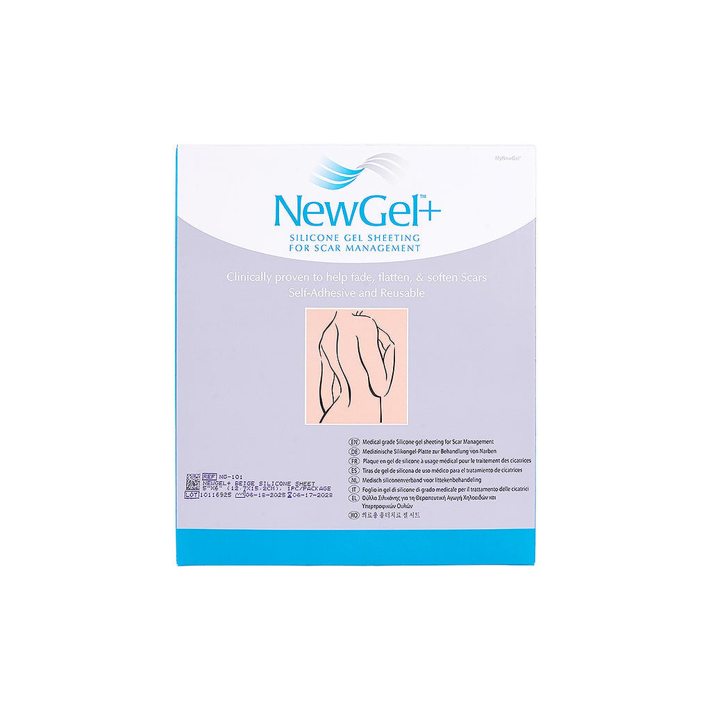 NewGel+ Beige Silicone Sheet 12.7X15.2cm 1pcs +0