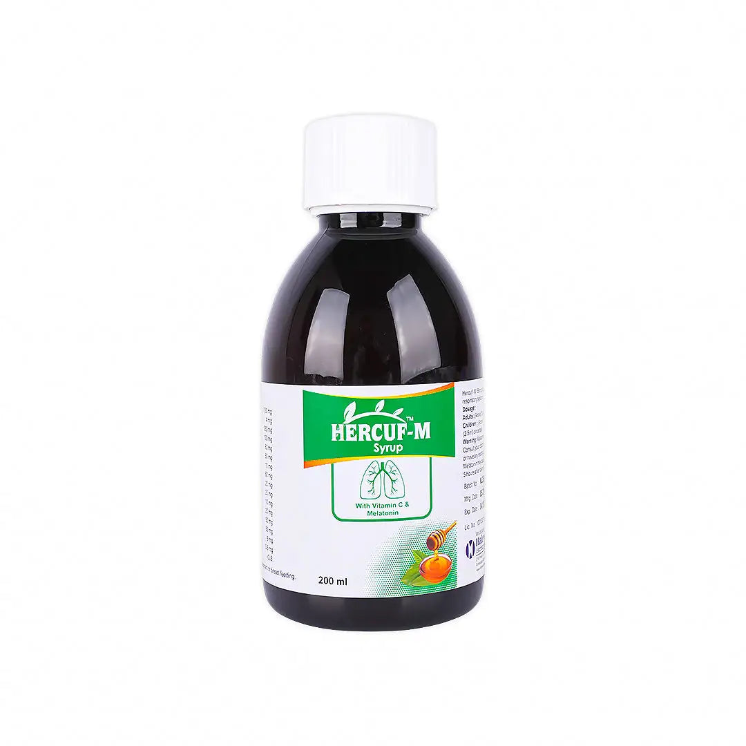Hercuf -M Syrup Vit C & Melatonin 200Ml