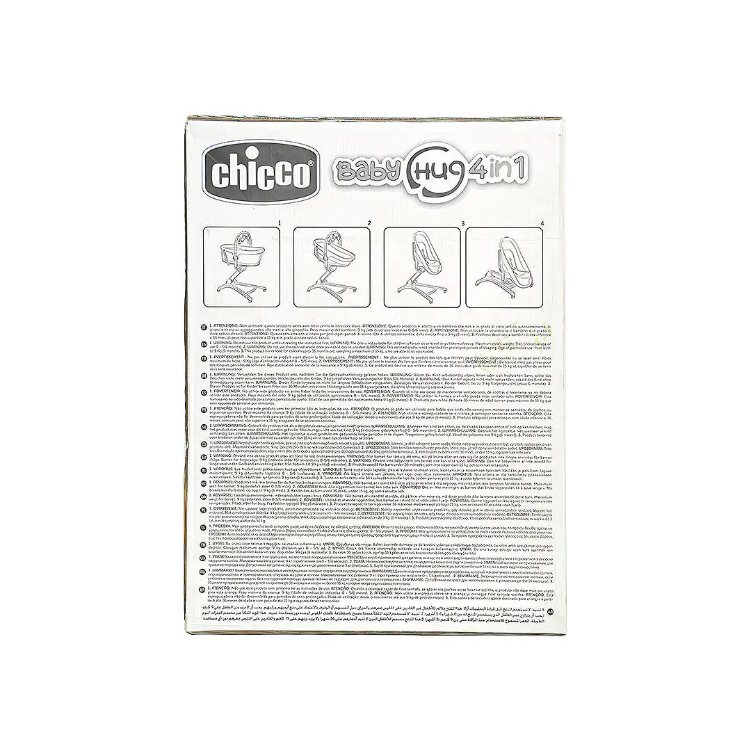 Chicco Baby Hug 4-In-1 Glacial-T-02 +4