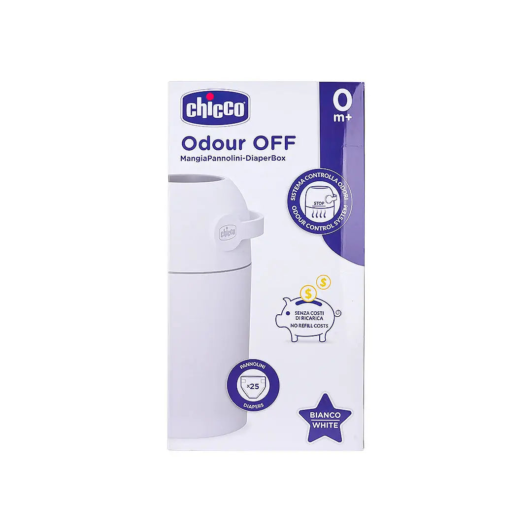 Chicco Odour Off 0M+ Diaper Box +1