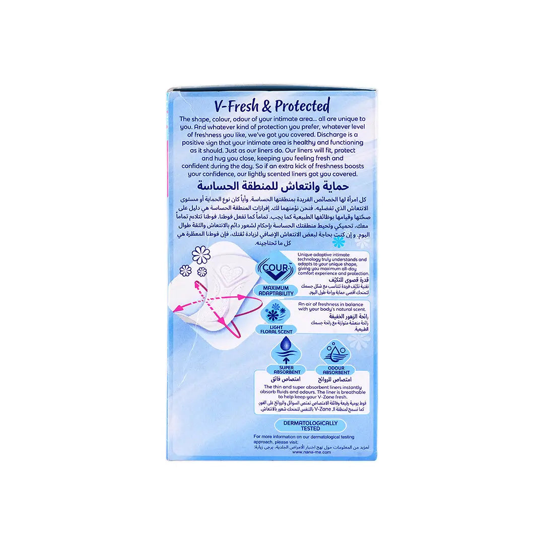 Nana Dailies Liners With Scent Regular Duo 32Pcs +2