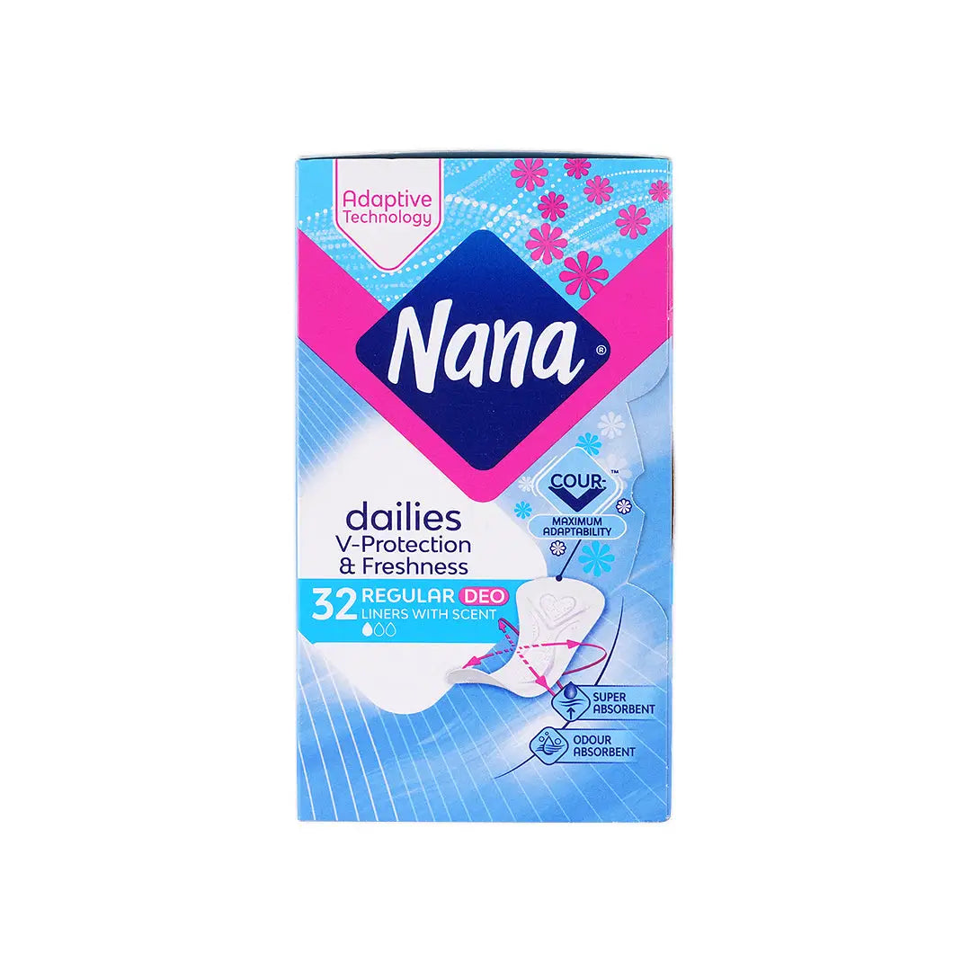 Nana Dailies Liners With Scent Regular Duo 32Pcs +3