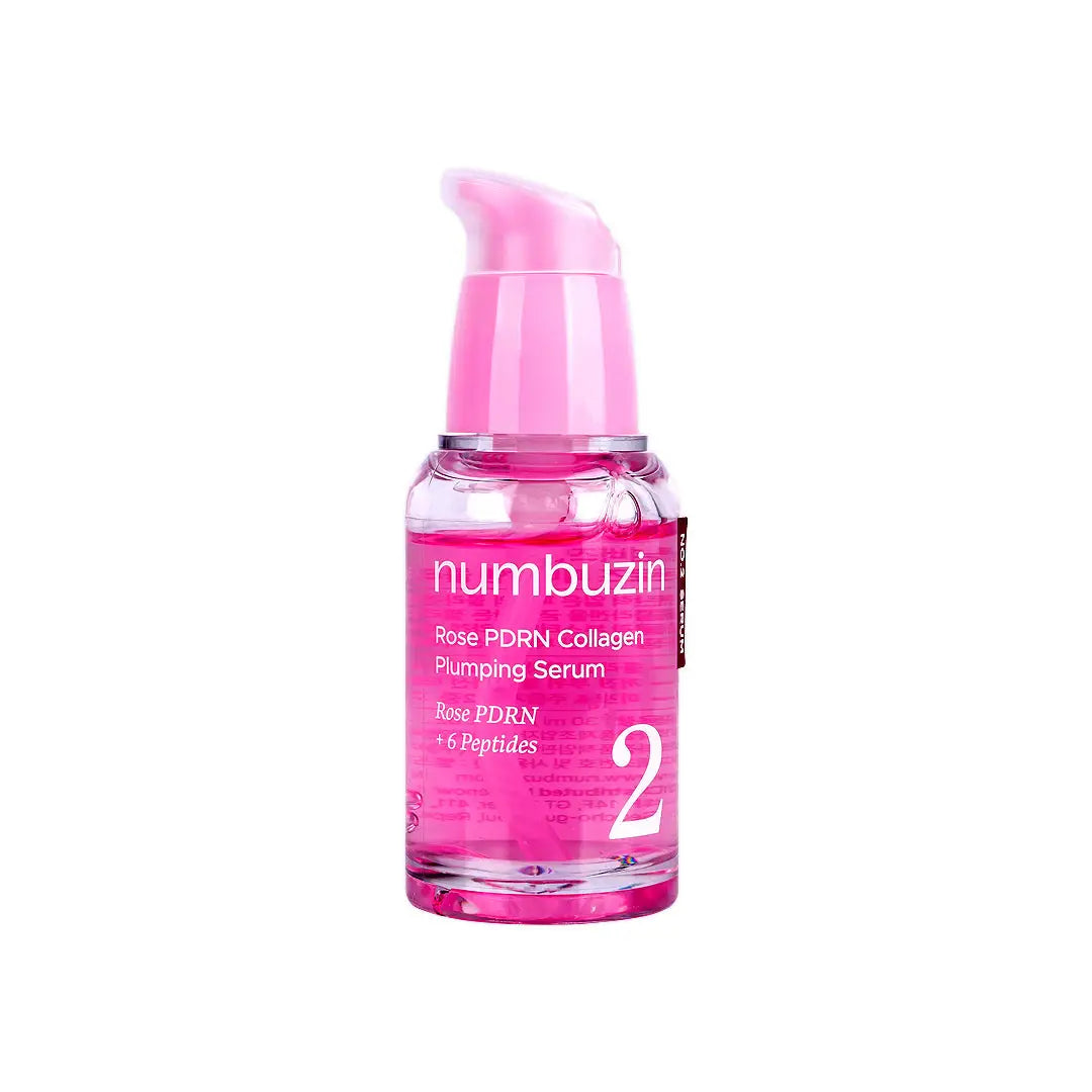 57319-Numbuzin Rose PDRN Collagen Plumping No.2 Serum 30ml +2