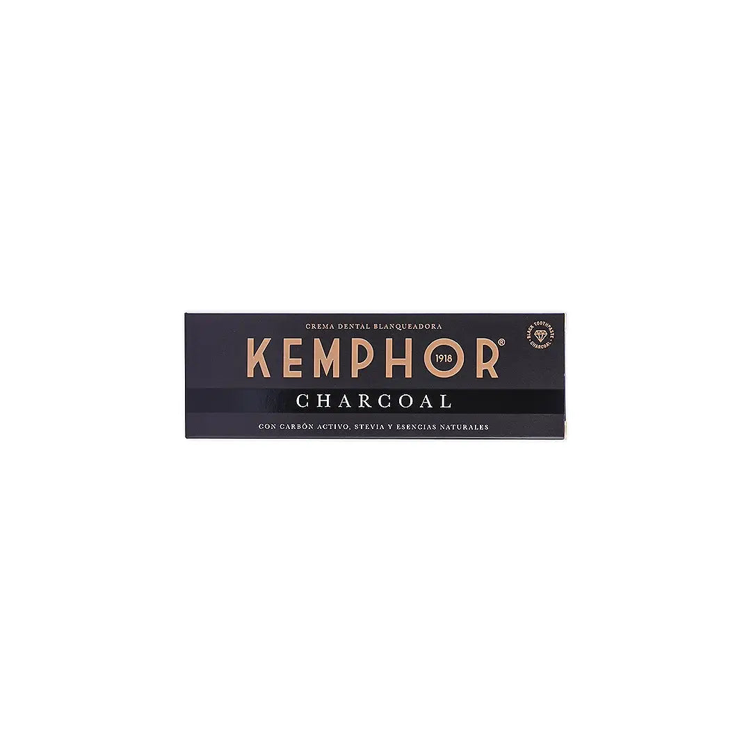 57339-Kemphor 1918 Charcoal Toothpaste Cream 75ml +2