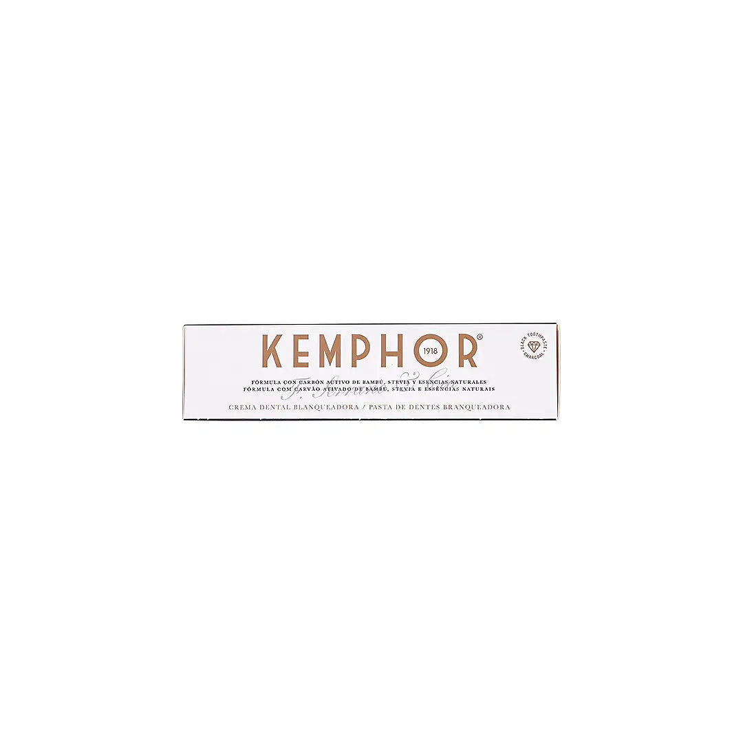 Kemphor 1918 Charcoal Toothpaste Cream 75ml +3