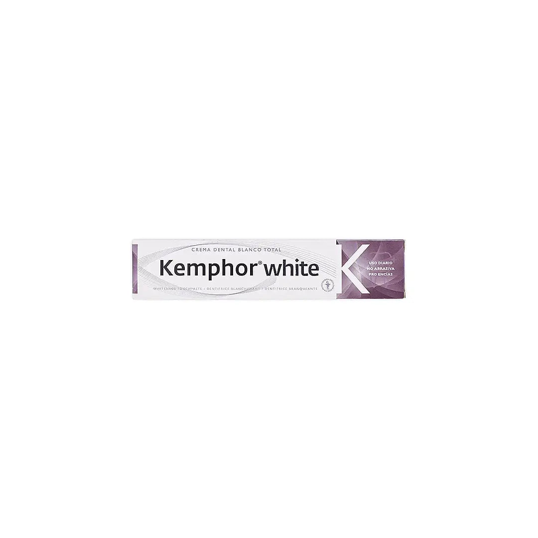 57345-Kemphor White Total Toothpaste Cream 75ml +1