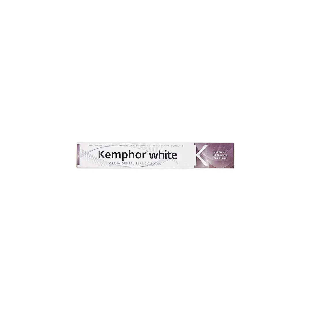 57345-Kemphor White Total Toothpaste Cream 75ml +2