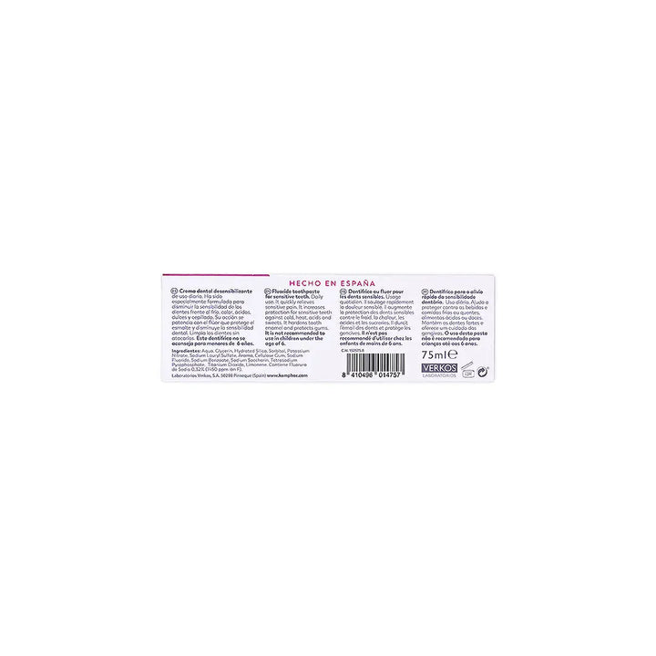 57346-Kemphor Sensitive Toothpaste Cream 75ml +3
