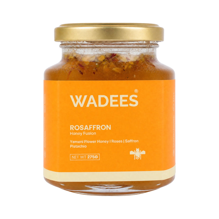 57362-Wadees Rosaffron Honey Fusion 275g