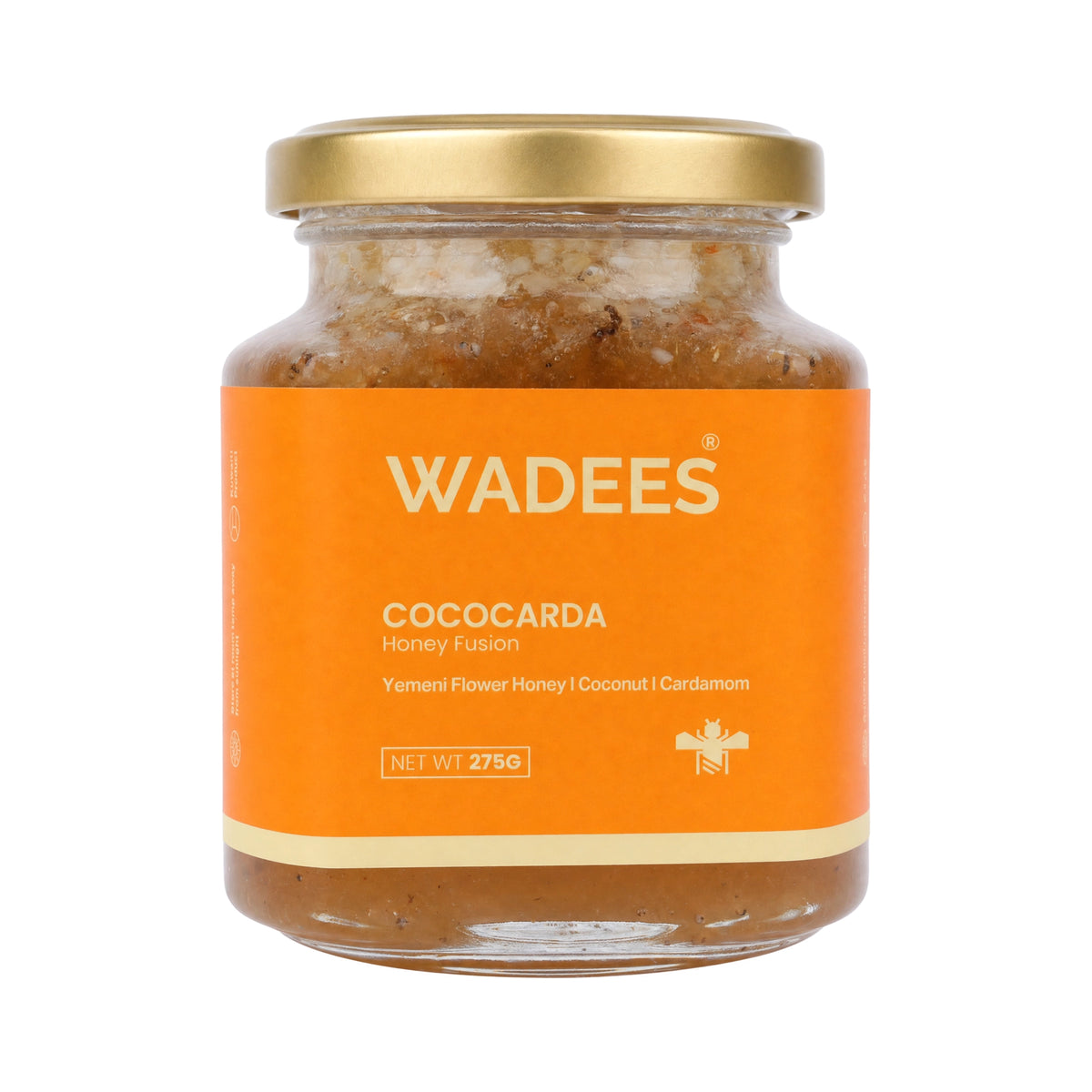 57363-Wadees Cococarda Honey Fusion 275g