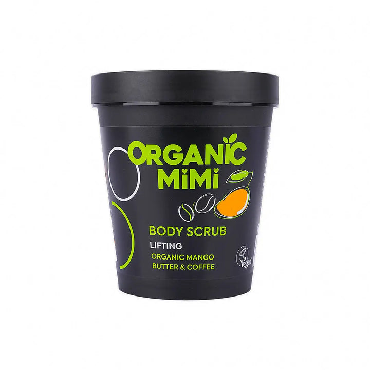 57374-Organic Mimi, Body Scrub Lifting Mango &amp; Coffee, 250g