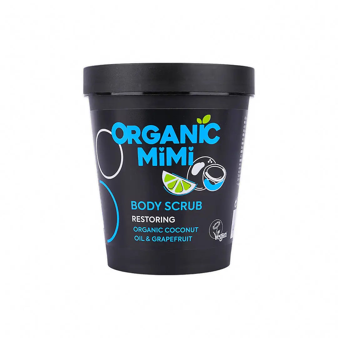 57376-Organic Mimi, Body Scrub Restoring Coconut & Grapefruit,250g