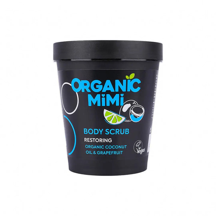 57376-Organic Mimi, Body Scrub Restoring Coconut &amp; Grapefruit,250g
