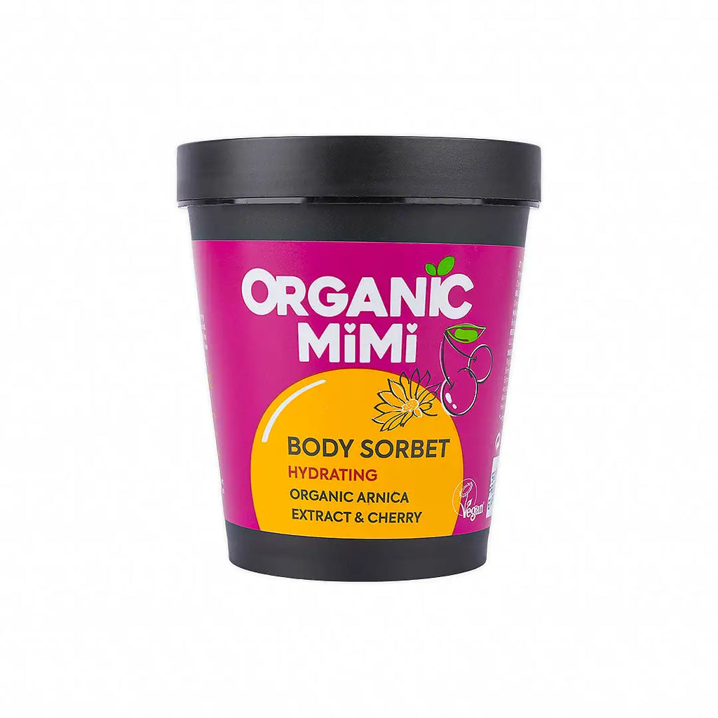 Organic Mimi, Body Sorbet Hydrating Arnica & Cherry, 200ml