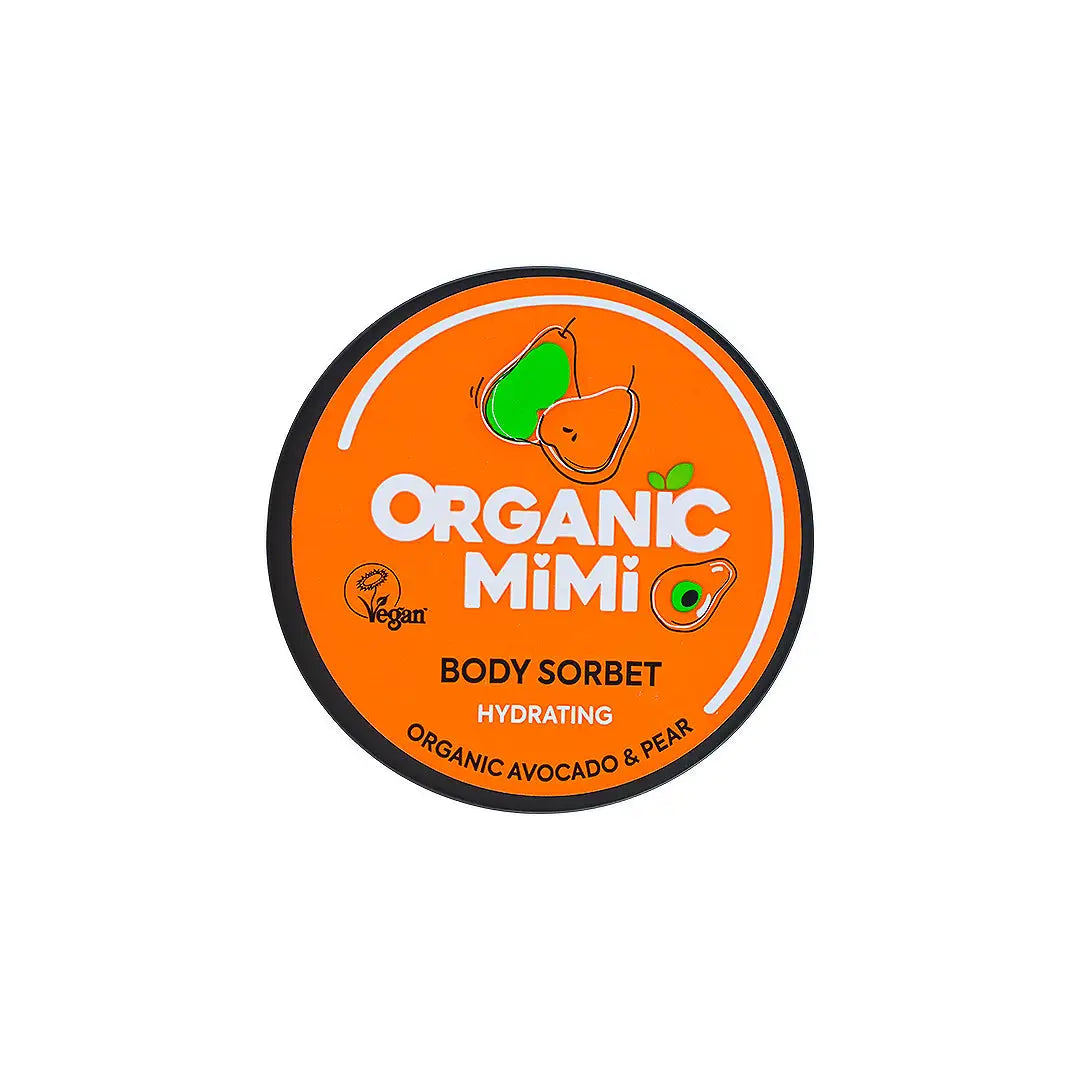 Organic Mimi, Body Sorbet Hydrating Avocado & Pear, 200ml +2