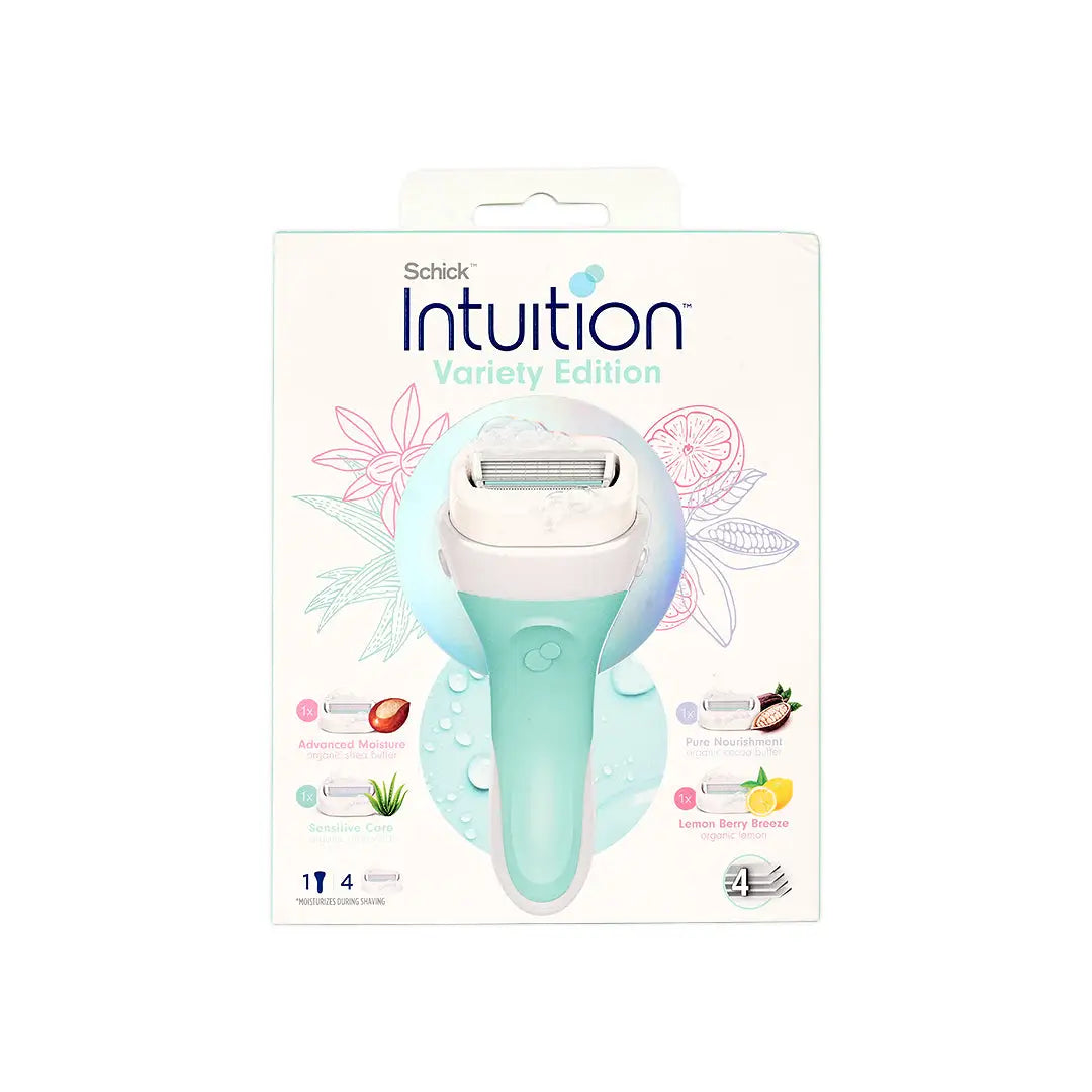 Schick Intuition Variet Edition 4 Blades 4Pcs +5