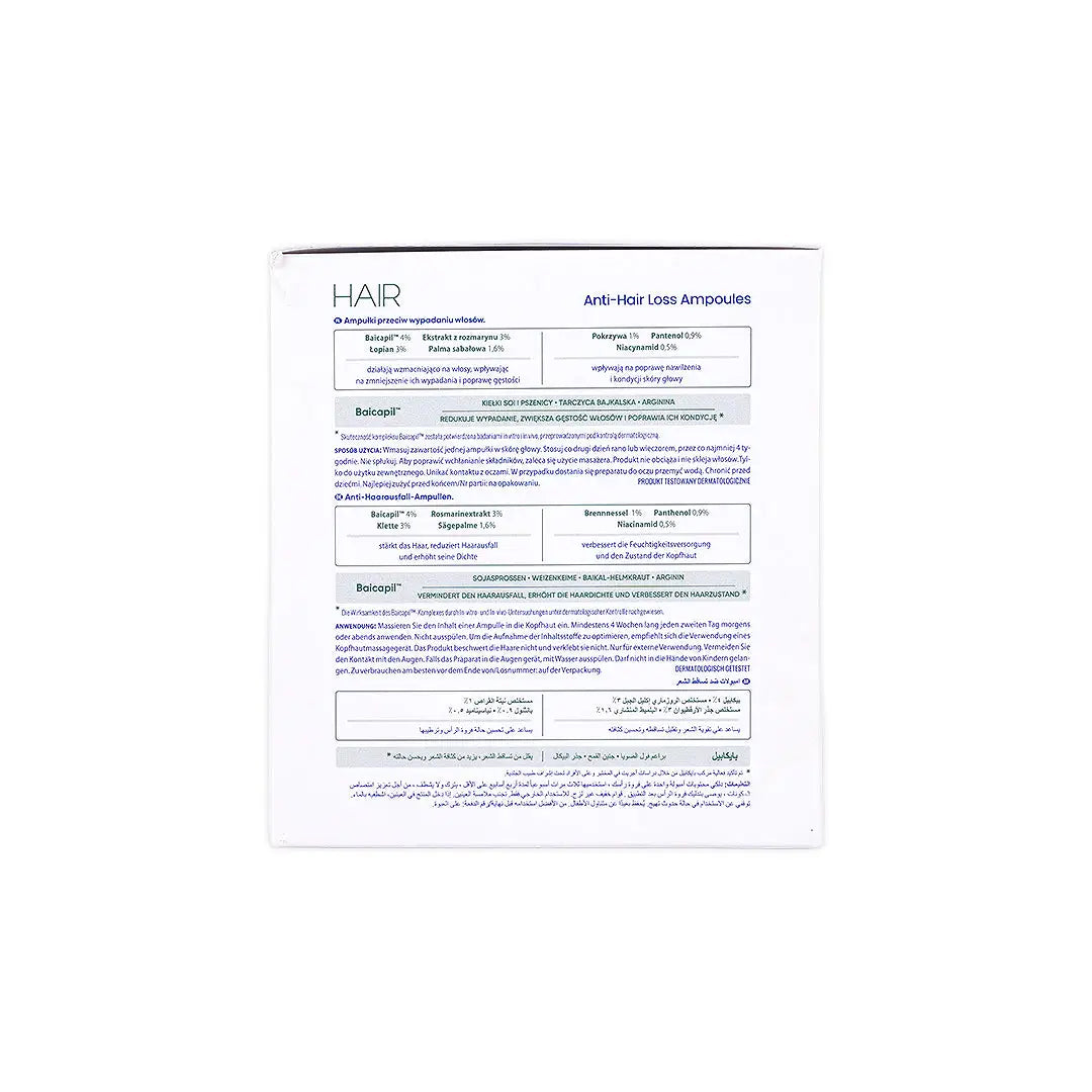 Novaclear Hair Anti-Hair Loss Ampoules 15x5ml