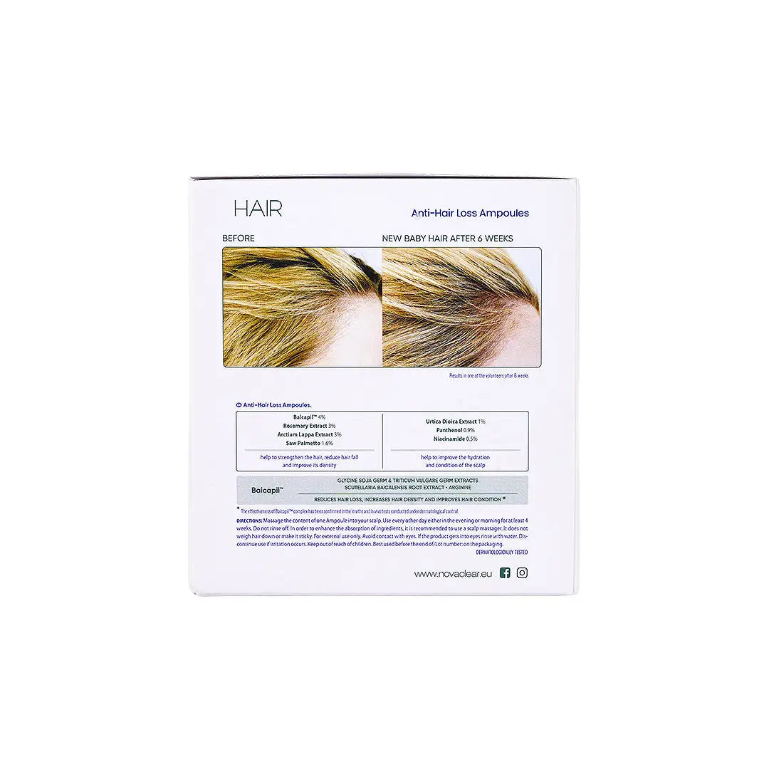 Novaclear Hair Anti-Hair Loss Ampoules 15x5ml
