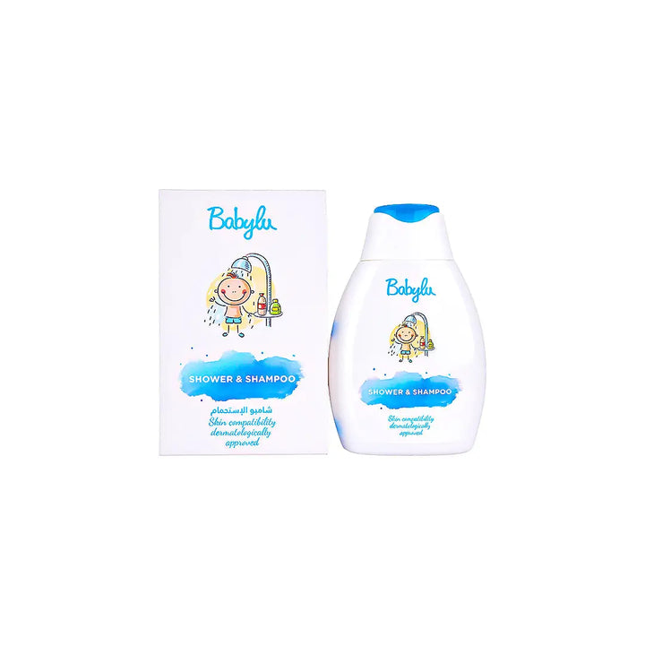 57409-Babylu Shower &amp; Shampoo 250ml +1