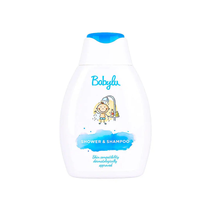 57409-Babylu Shower &amp; Shampoo 250ml +3